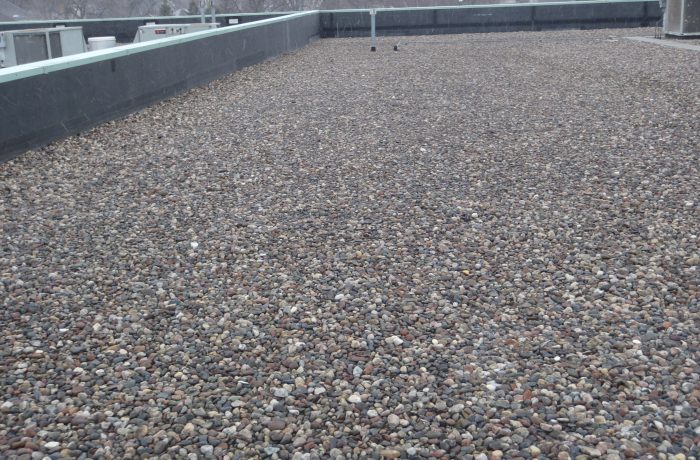 Ballasted EPDM Roof System